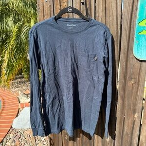 Active USA Men's Dark Blue Long Sleeve Tee